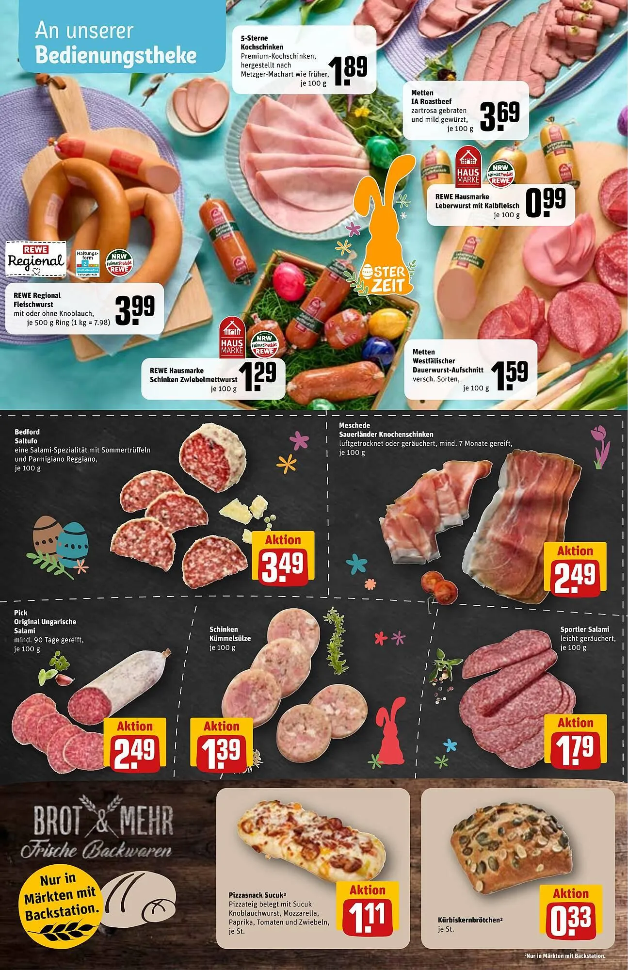 REWE Prospekt von 14. April bis 19. April 2025 - Prospekt seite 8