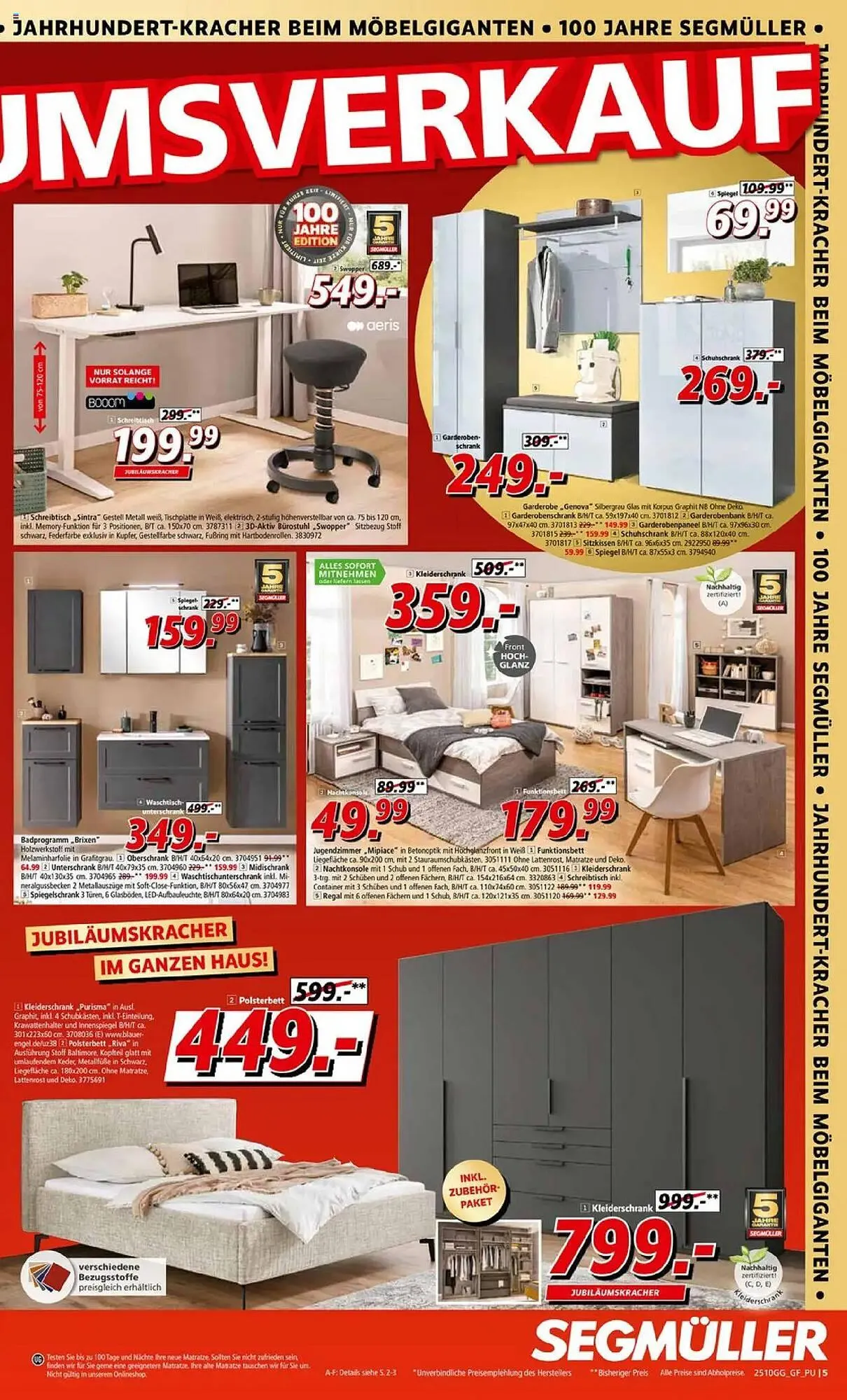 Segmüller Prospekt von 20. September bis 11. Oktober 2025 - Prospekt seite 5