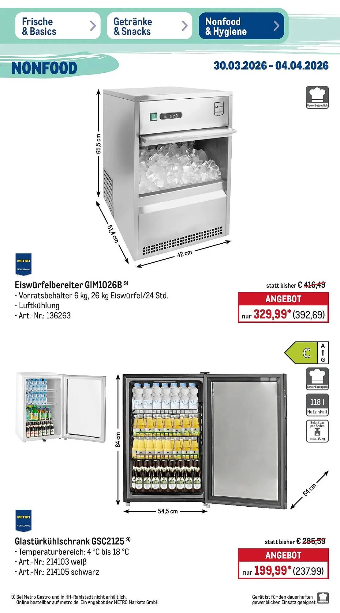 METRO Prospekt von 29. März bis 4. April 2026 - Prospekt seite 50