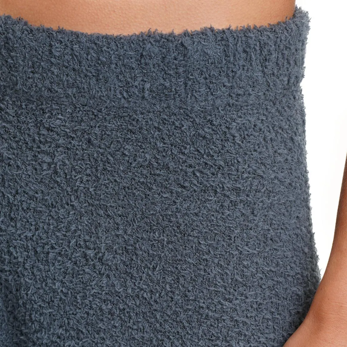 Damen Schlafhose in Hairy-Optik