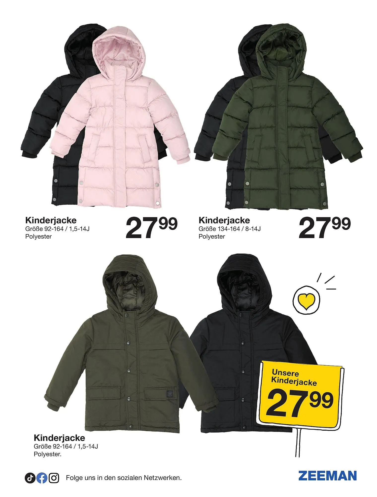 Zeeman Prospekt von 27. September bis 10. Oktober 2025 - Prospekt seite 7