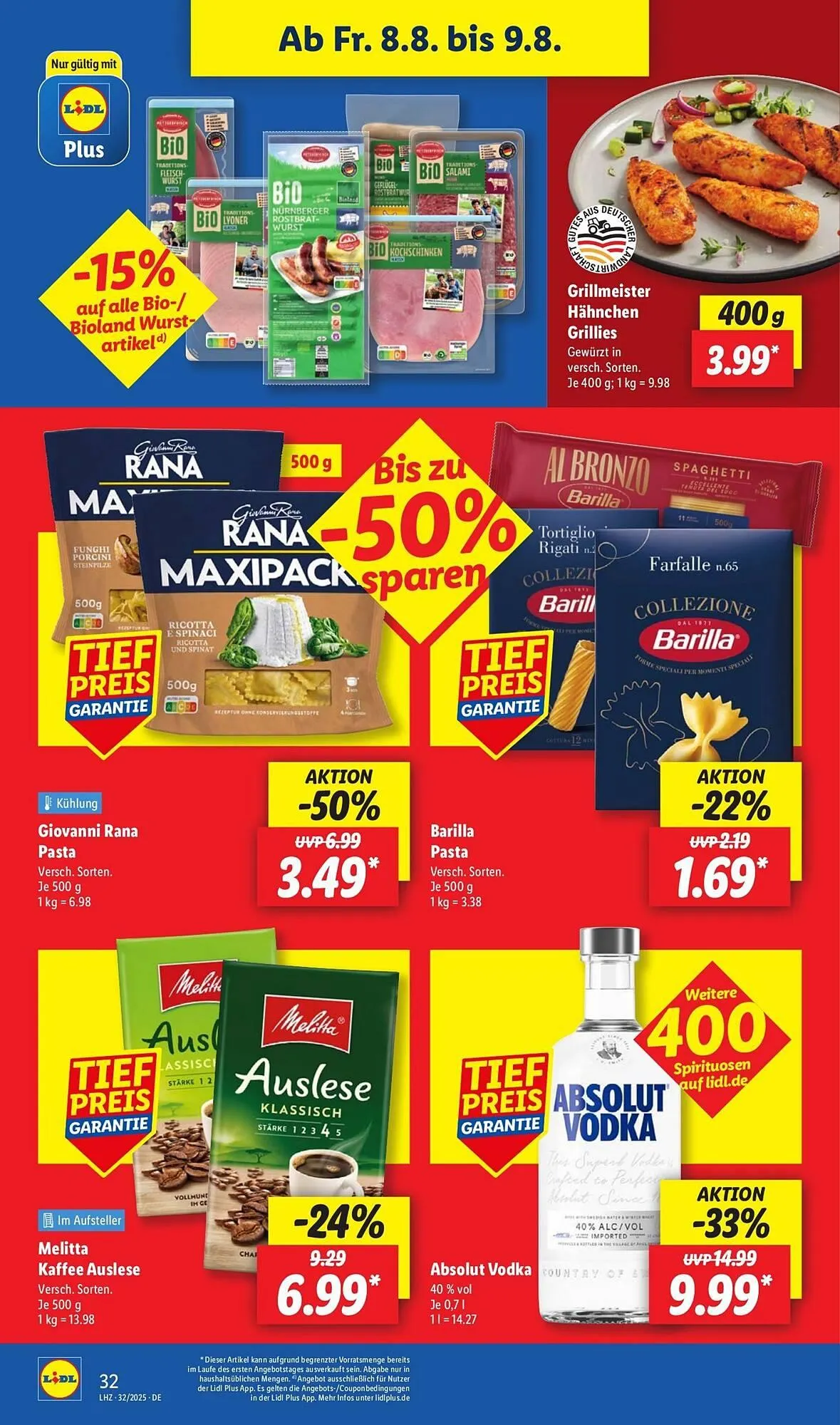 Lidl Prospekt von 4. August bis 10. August 2025 - Prospekt seite 58