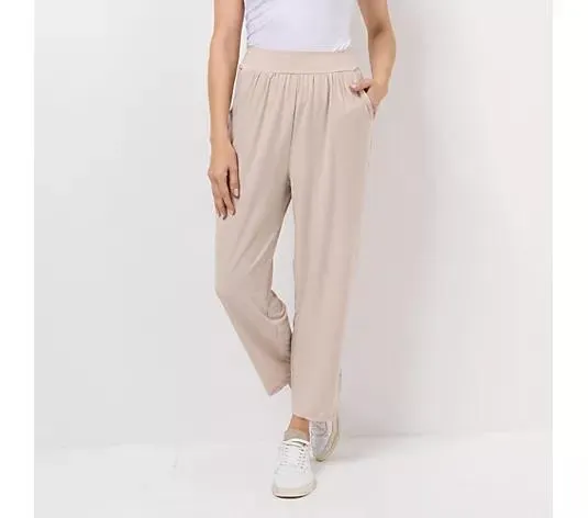 Wählen Sie Ihre Variante: KIM & CO. Hose, knöchellang Deluxe Brazil Knit Eingrifftaschen konischer Beinvelauf