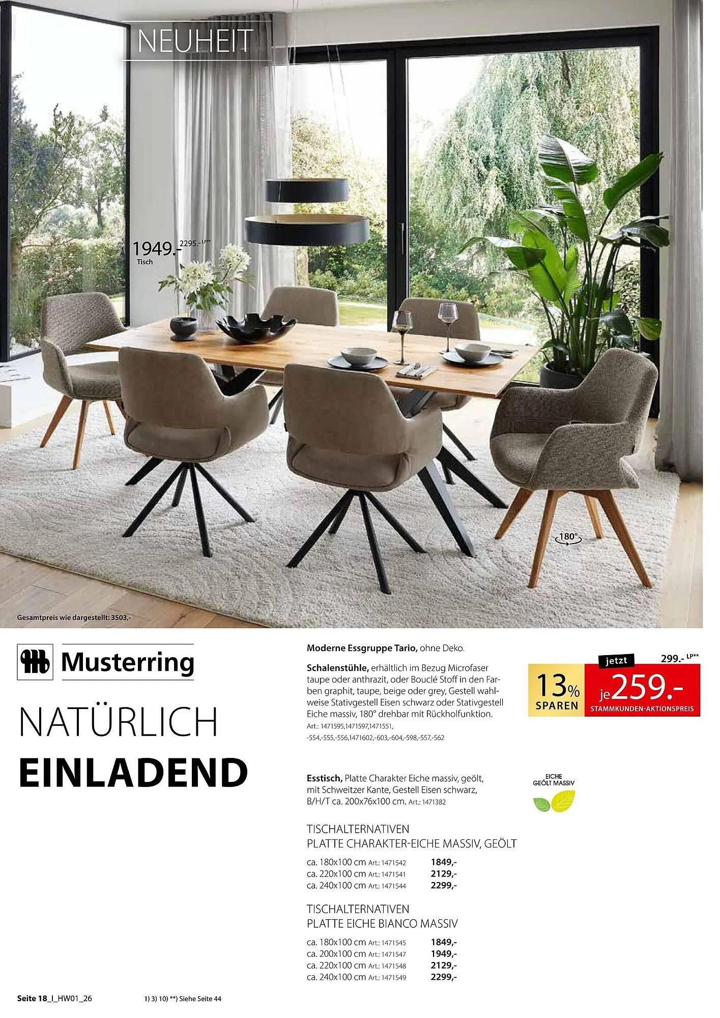 Zurbrüggen Prospekt von 27. März bis 31. Juli 2026 - Prospekt seite 18