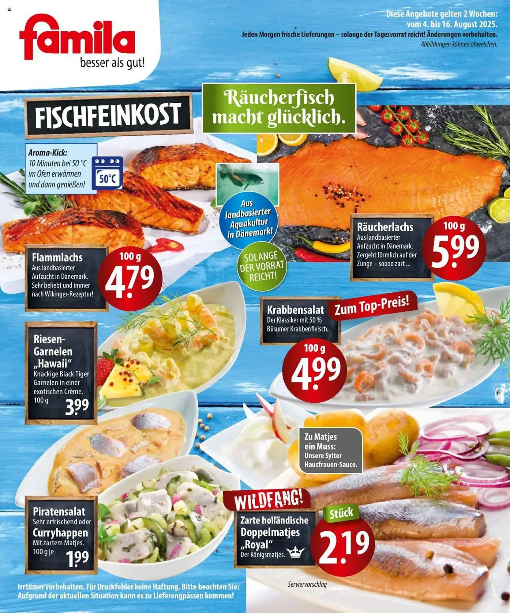 Famila Nord Ost Prospekt von 4. August bis 16. August 2025 - Prospekt seite 2