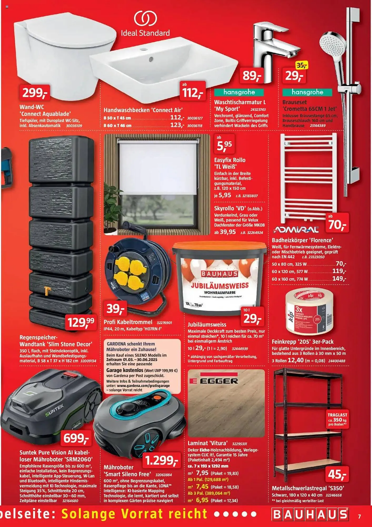 Bauhaus Prospekt von 12. April bis 3. Mai 2025 - Prospekt seite 7
