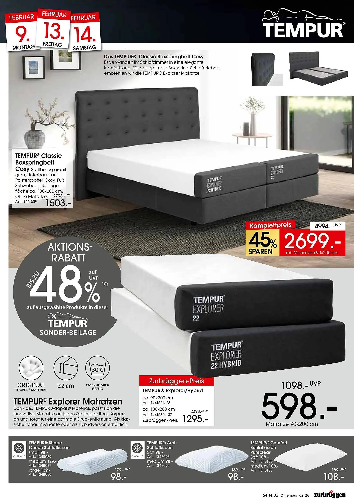 Zurbrüggen Prospekt von 2. Februar bis 16. Februar 2026 - Prospekt seite 3