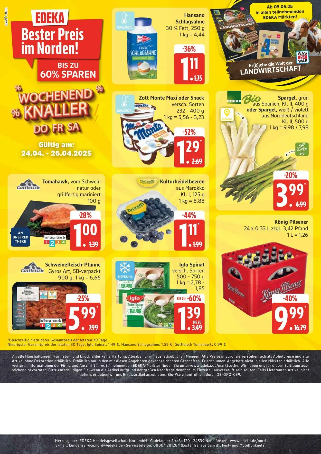 Marktkauf von 21. April bis 26. April 2025 - Prospekt seite 20