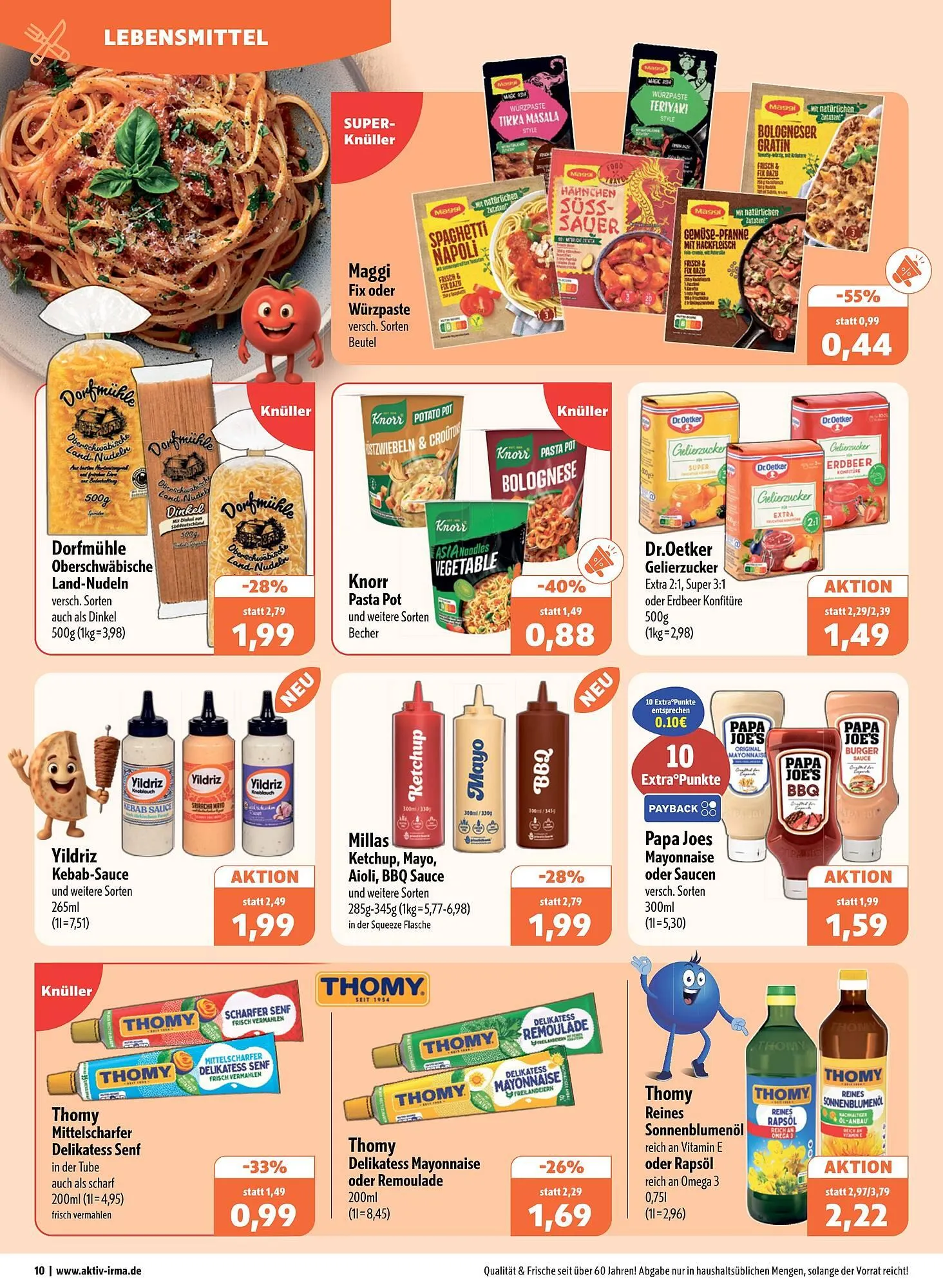 Aktiv Irma Prospekt von 23. Juni bis 28. Juni 2025 - Prospekt seite 10