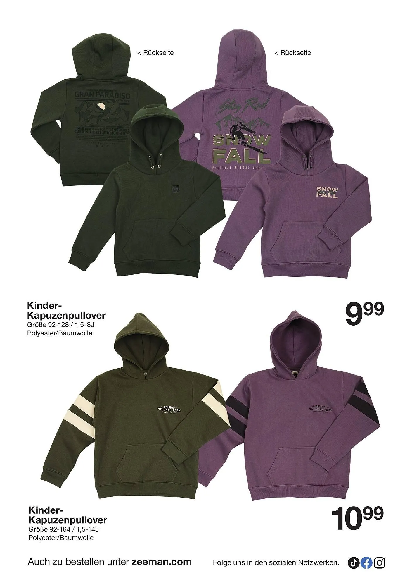 Zeeman Prospekt von 11. Oktober bis 24. Oktober 2025 - Flugblätt seite  10