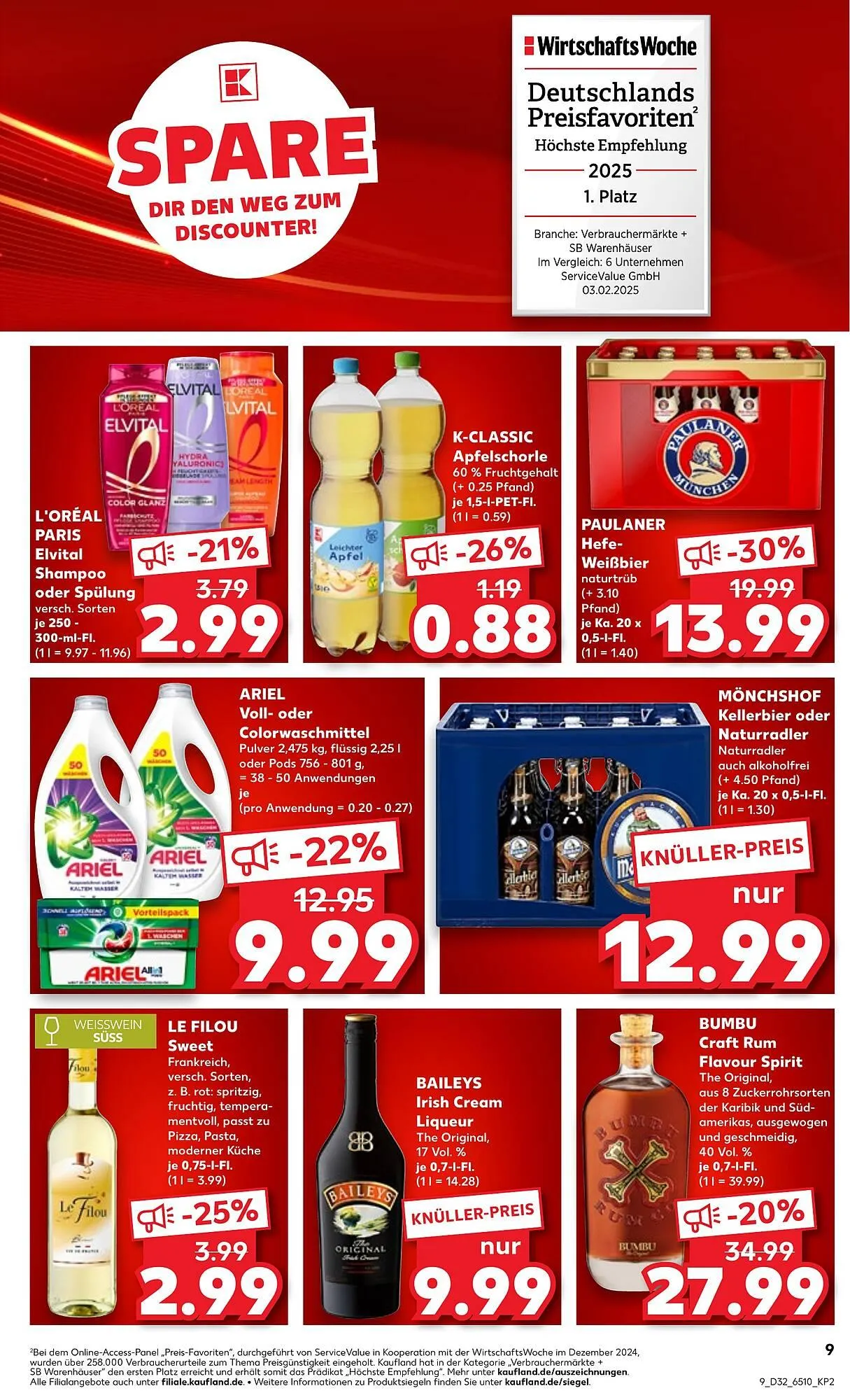 Kaufland Prospekt von 7. August bis 13. August 2025 - Prospekt seite 9