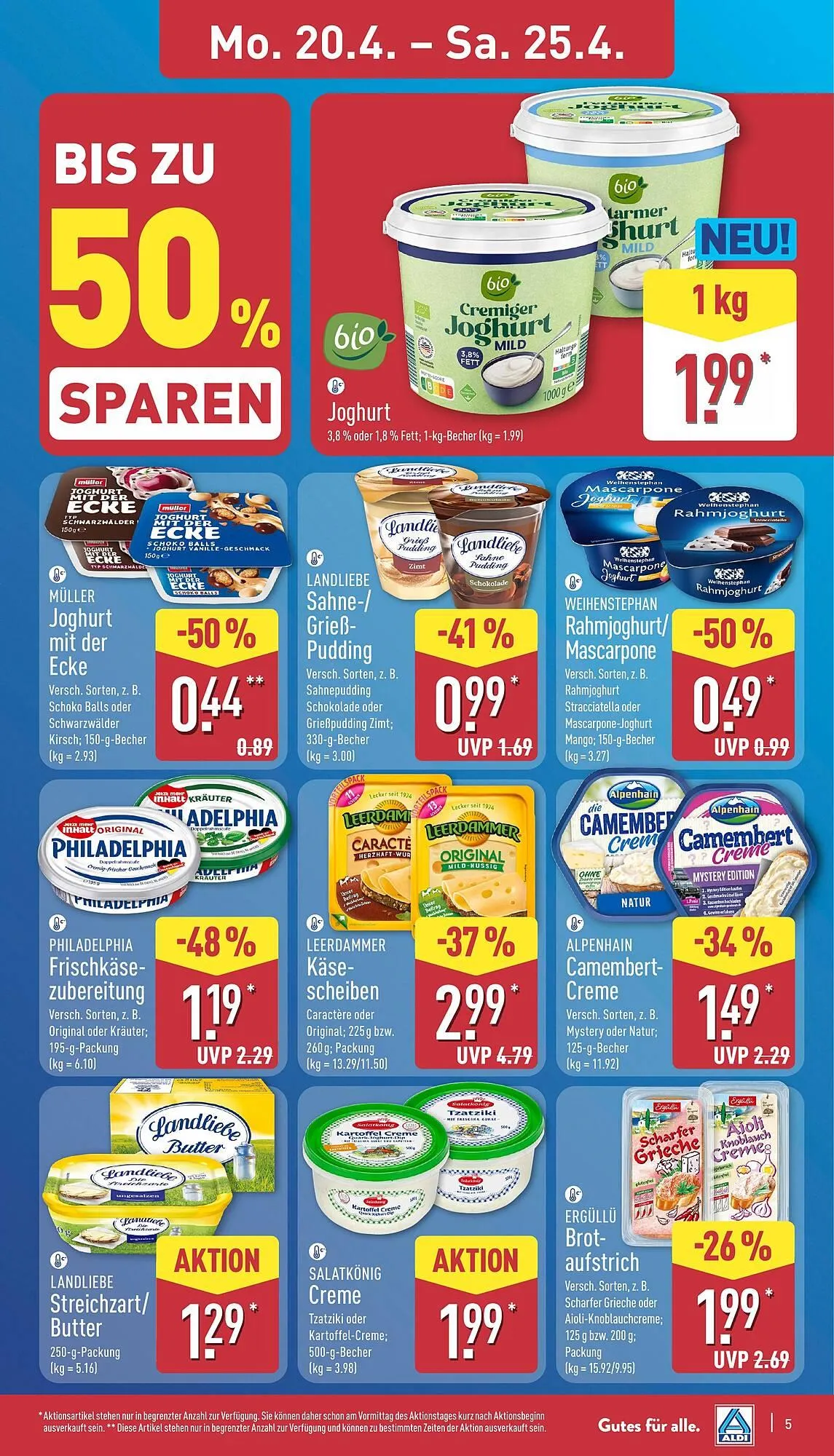 Aldi Nord Prospekt von 20. April bis 25. April 2026 - Prospekt seite 5