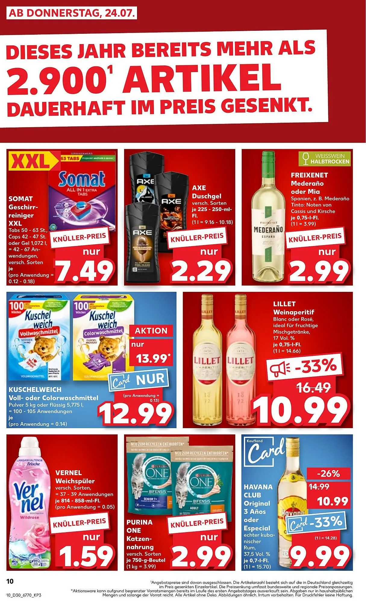 Kaufland Prospekt von 24. Juli bis 30. Juli 2025 - Prospekt seite 10