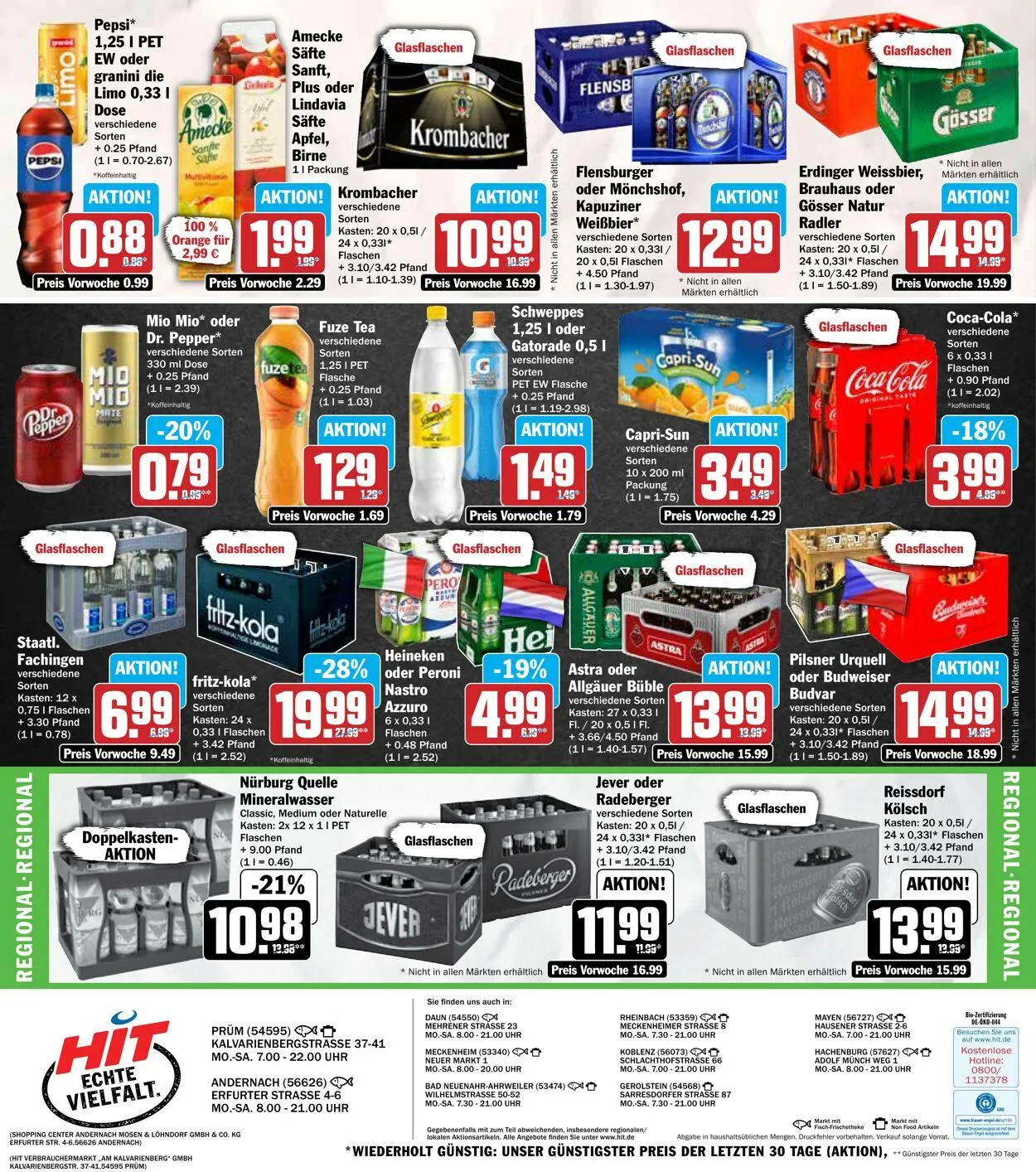 Hit - Prüm von 30. Juni bis 6. Juli 2025 - Prospekt seite 19