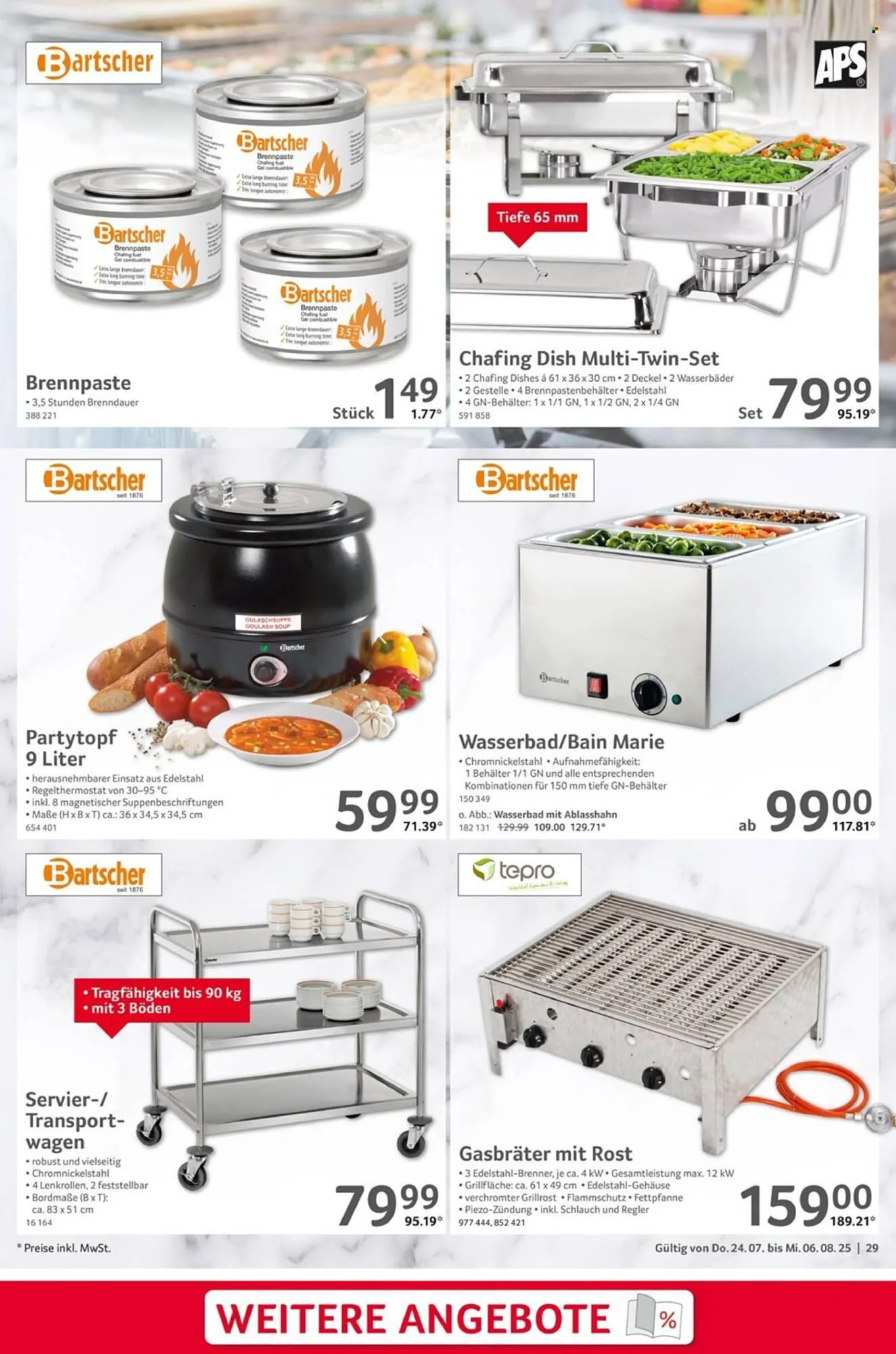 Selgros Prospekt von 24. Juli bis 6. August 2025 - Prospekt seite 29