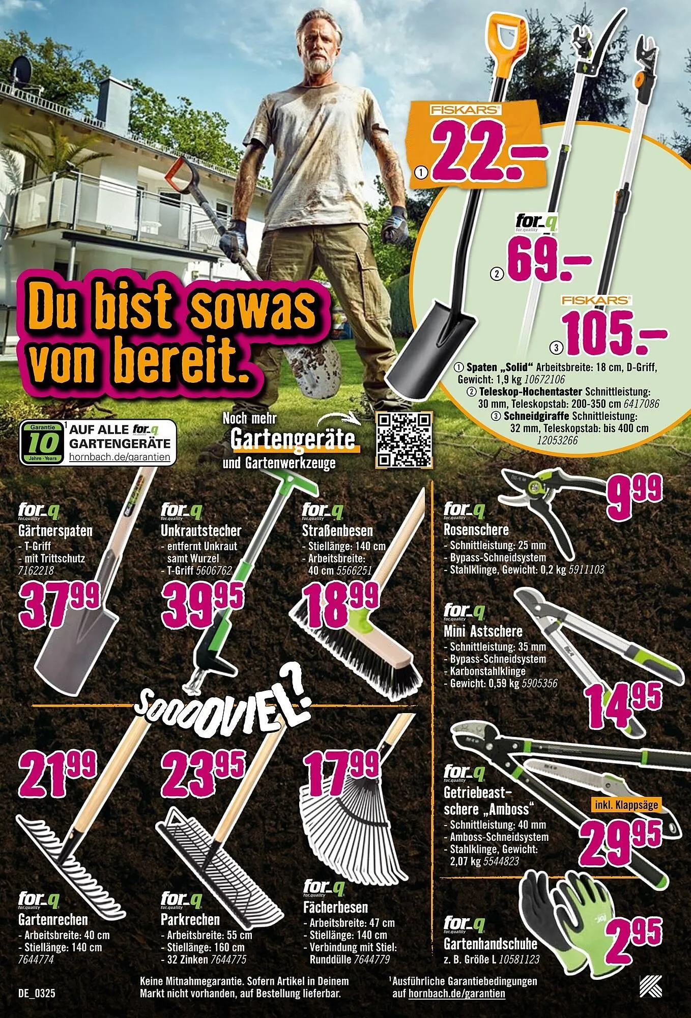 Hornbach Prospekt von 12. März bis 31. März 2025 - Prospekt seite 14