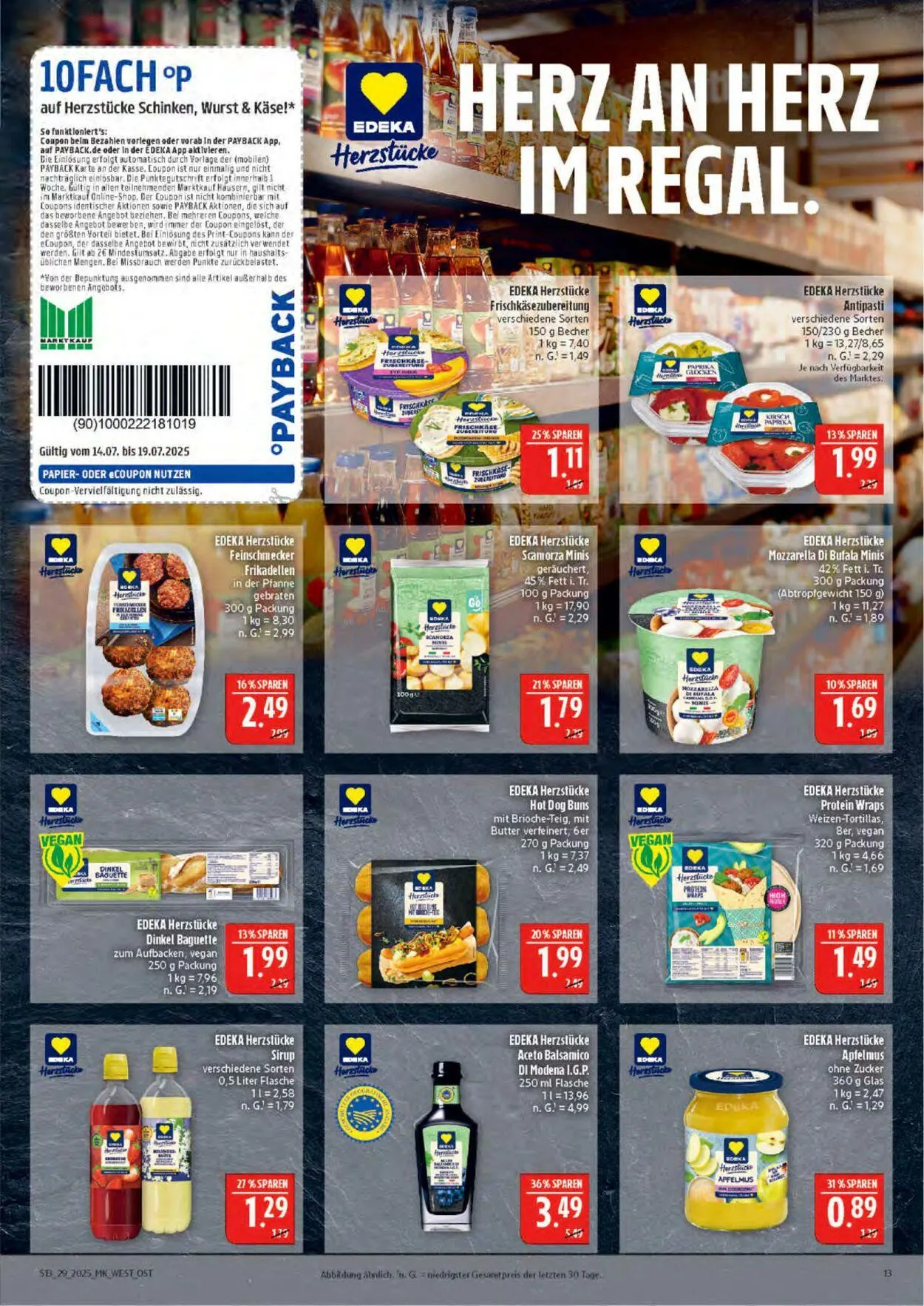 Marktkauf - Döbeln Aktueller Prospekt von 14. Juli bis 19. Juli 2025 - Prospekt seite 13