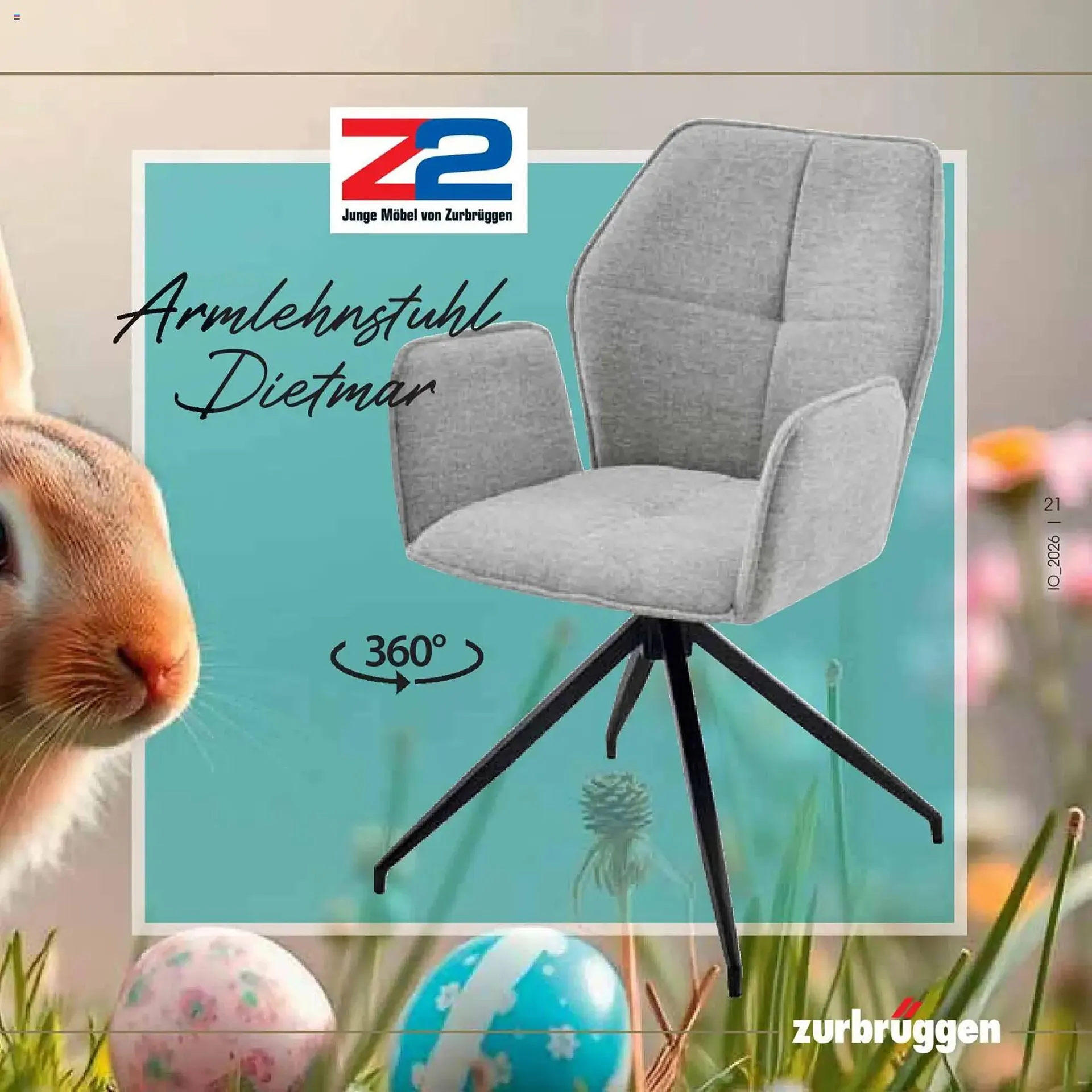 Zurbrüggen Prospekt von 23. März bis 11. April 2026 - Prospekt seite 21