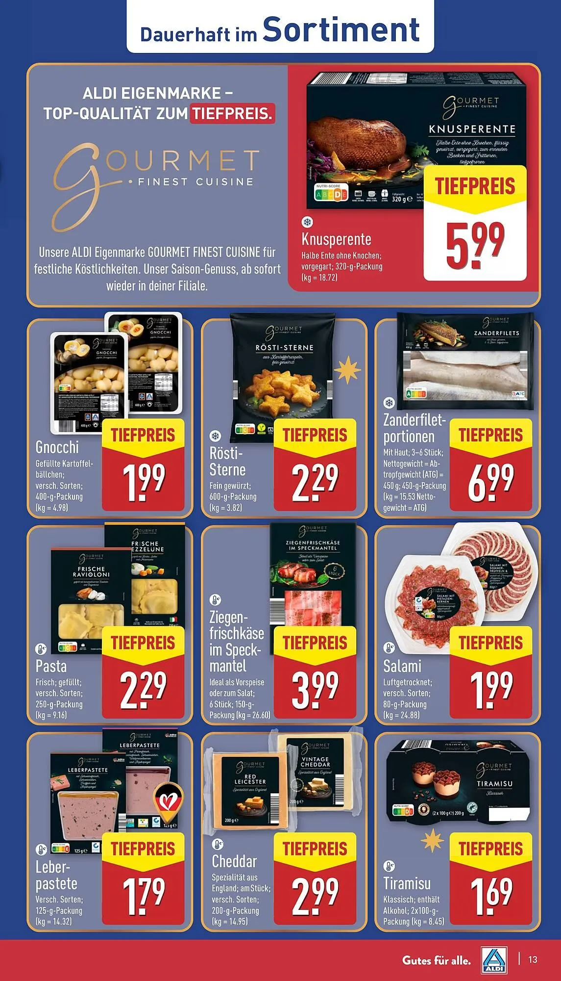 Aldi Nord Prospekt von 3. November bis 8. November 2025 - Prospekt seite 13