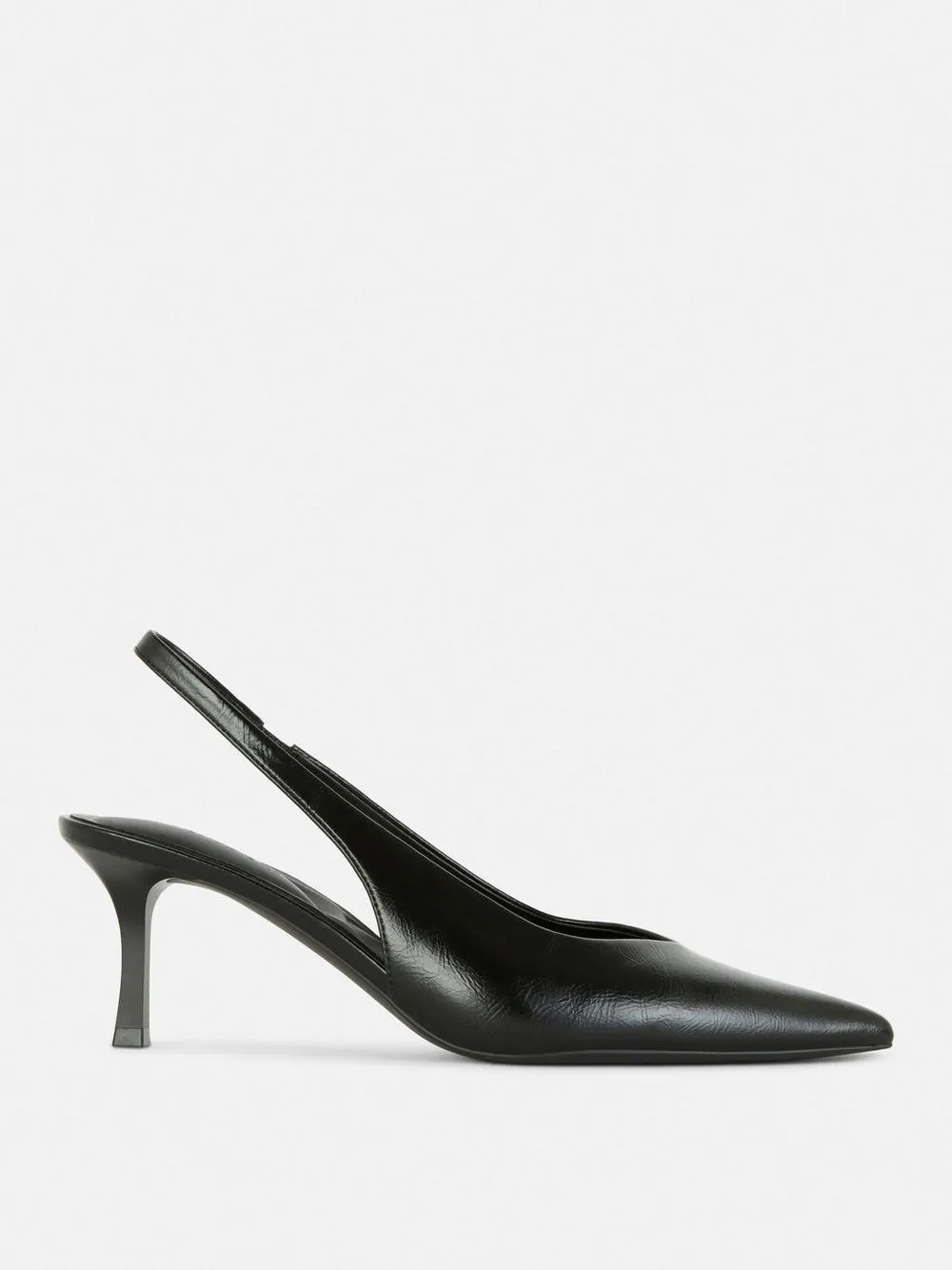 Slingback-Pumps mit spitzer Zehenpartie