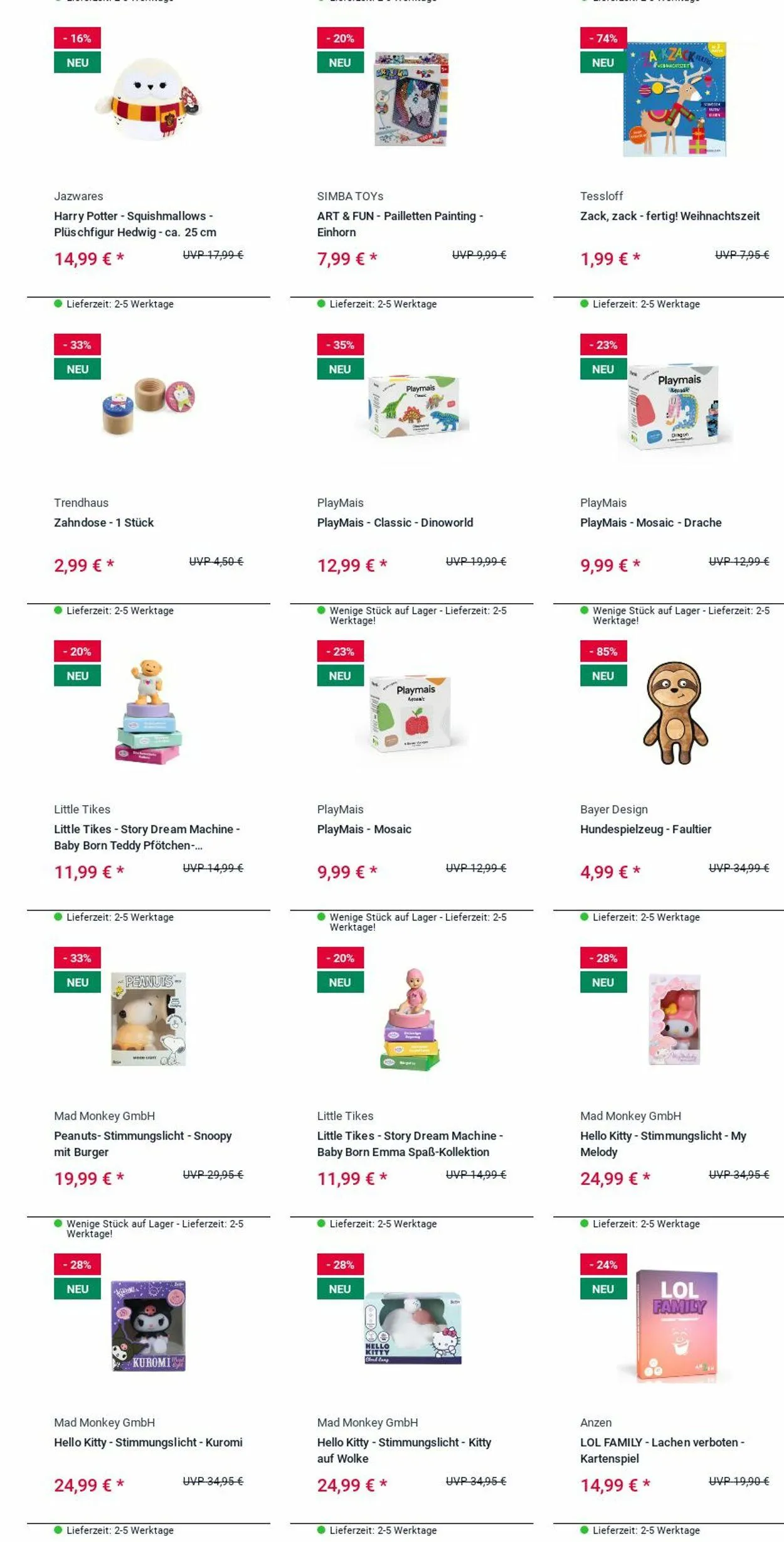 ROFU Kinderland Aktueller Prospekt von 24. November bis 3. Dezember 2025 - Prospekt seite 7