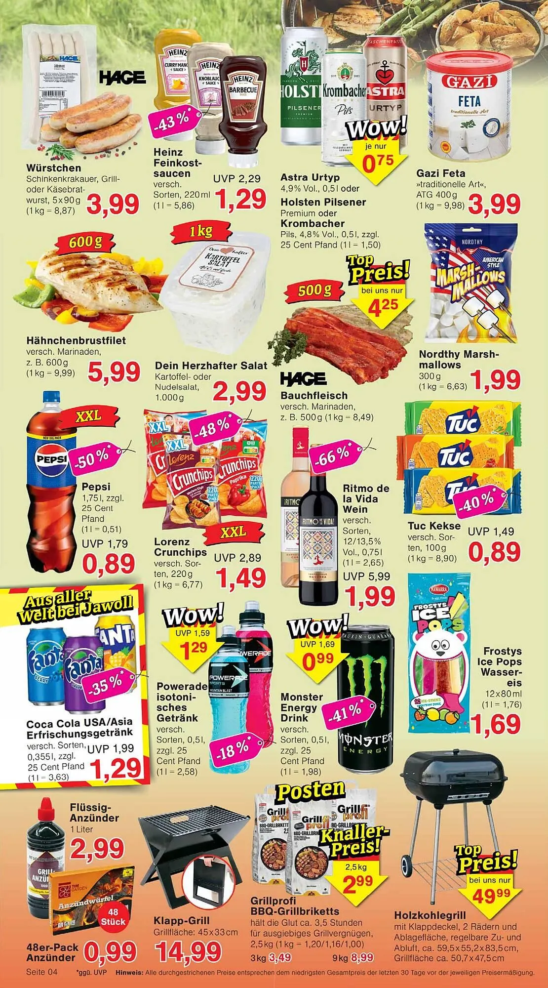 Wiglo Wunderland Prospekt von 20. April bis 25. April 2026 - Prospekt seite 4