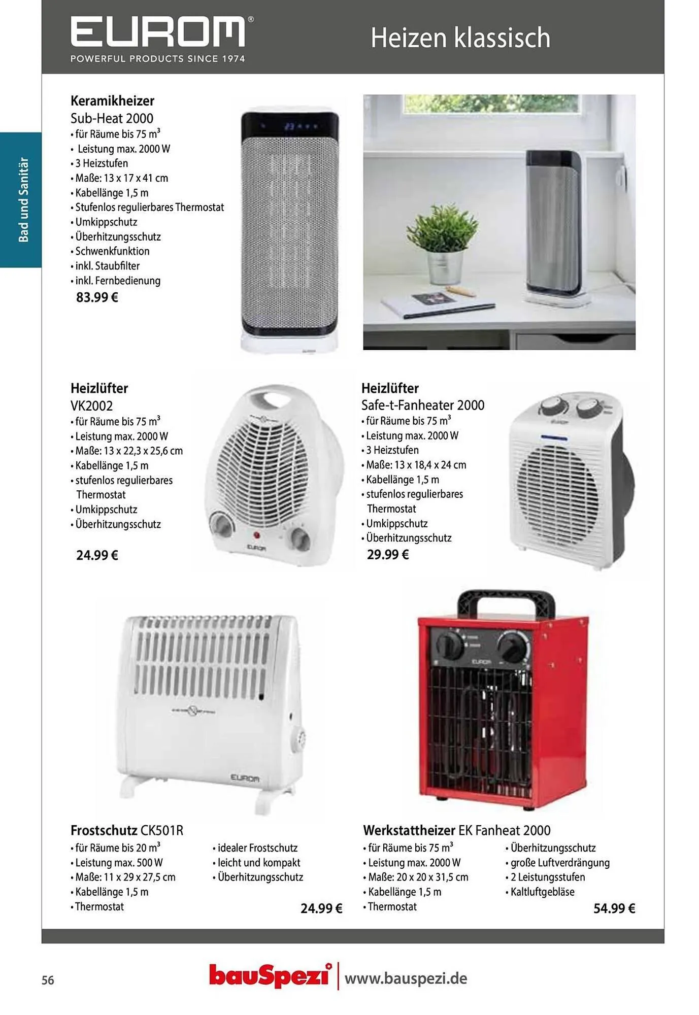 BauSpezi Prospekt von 15. April bis 31. Dezember 2026 - Prospekt seite 58