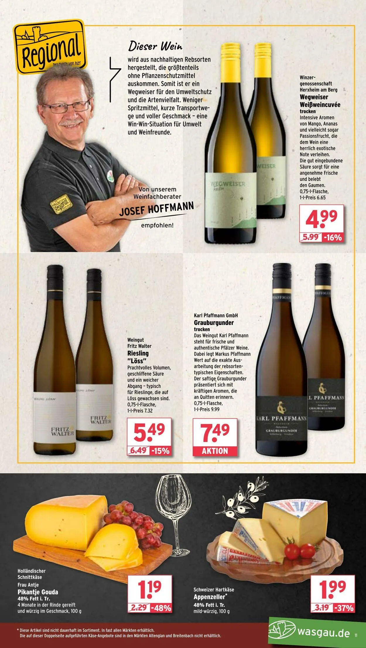 WASGAU Aktueller Prospekt von 23. März bis 6. April 2025 - Prospekt seite 11