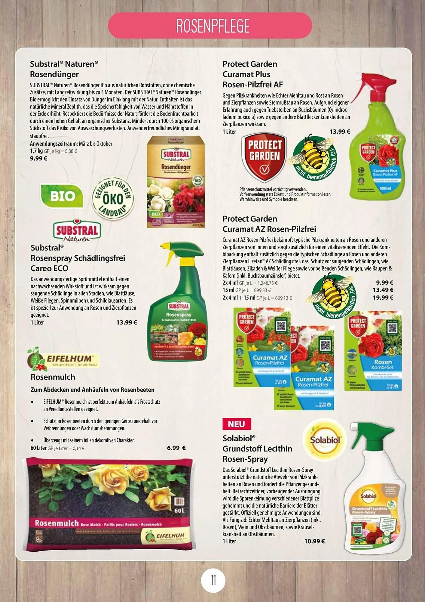 Kiebitzmarkt Prospekt von 16. April bis 31. August 2025 - Prospekt seite 11