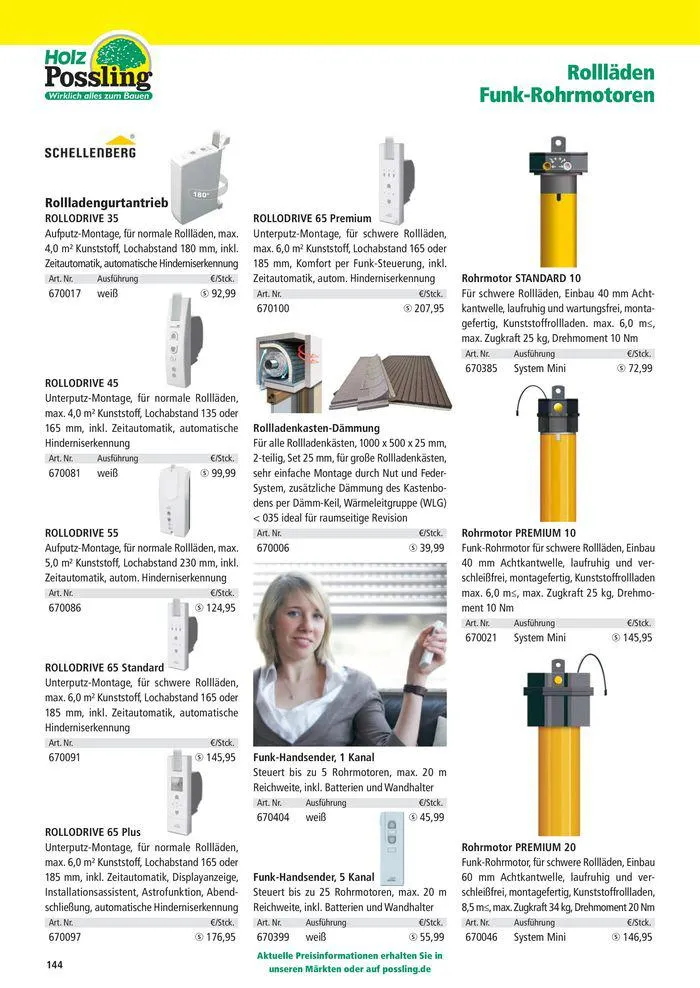 Holz-& Baukatalog 2024/25 von 27. März bis 31. Januar 2025 - Prospekt seite 144