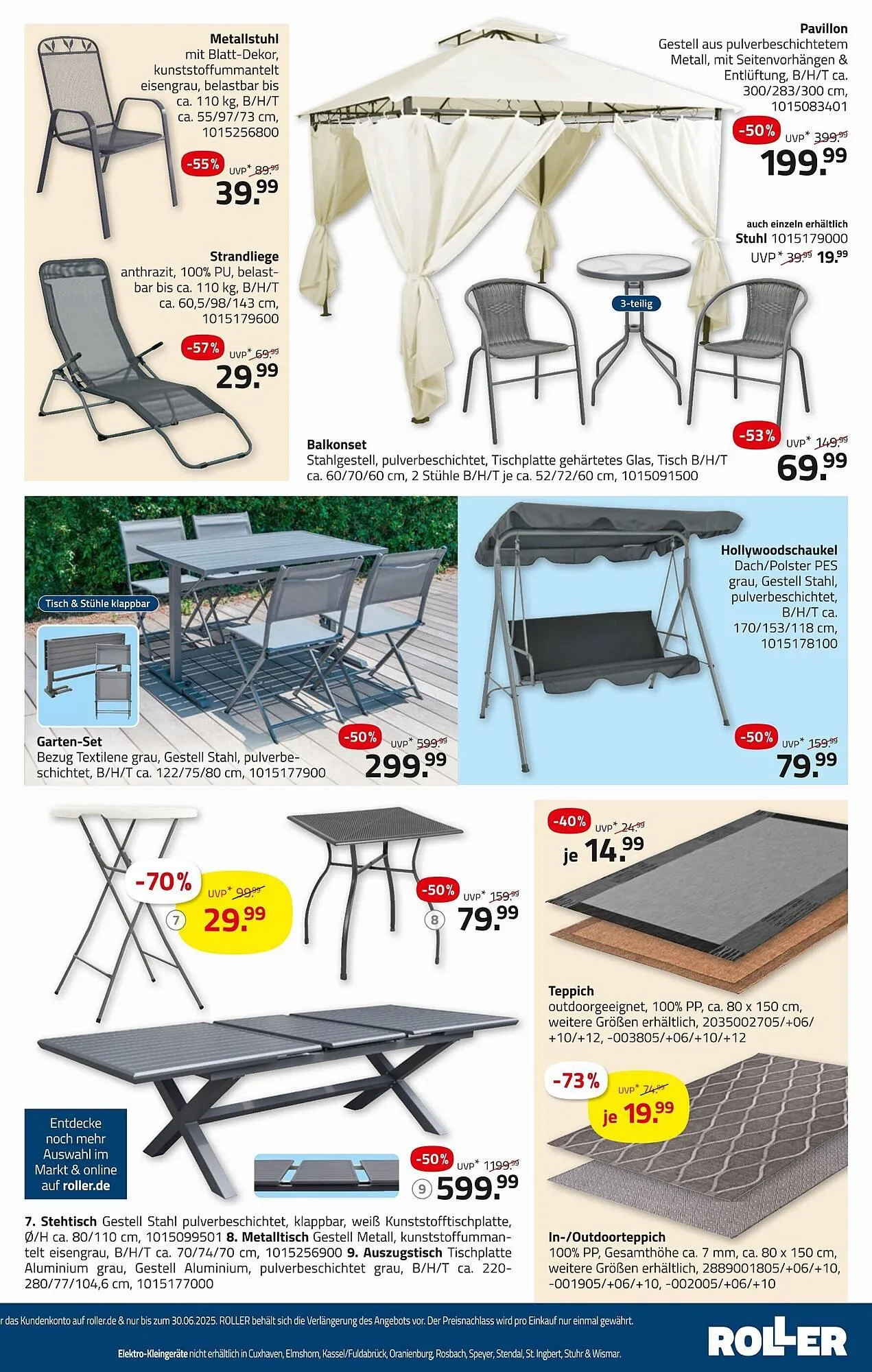 ROLLER Prospekt von 6. April bis 19. April 2025 - Prospekt seite 3