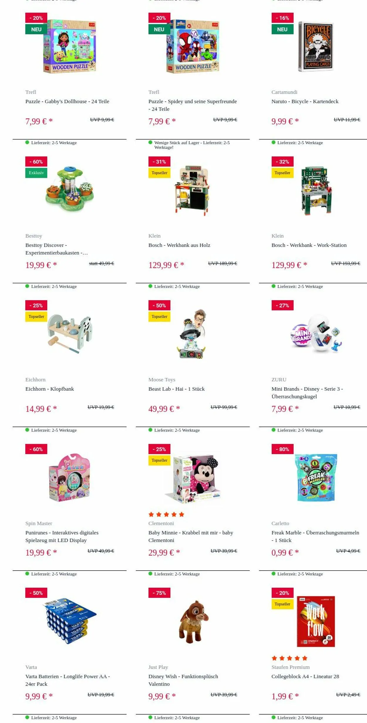 ROFU Kinderland Aktueller Prospekt von 17. März bis 26. März 2025 - Prospekt seite 13