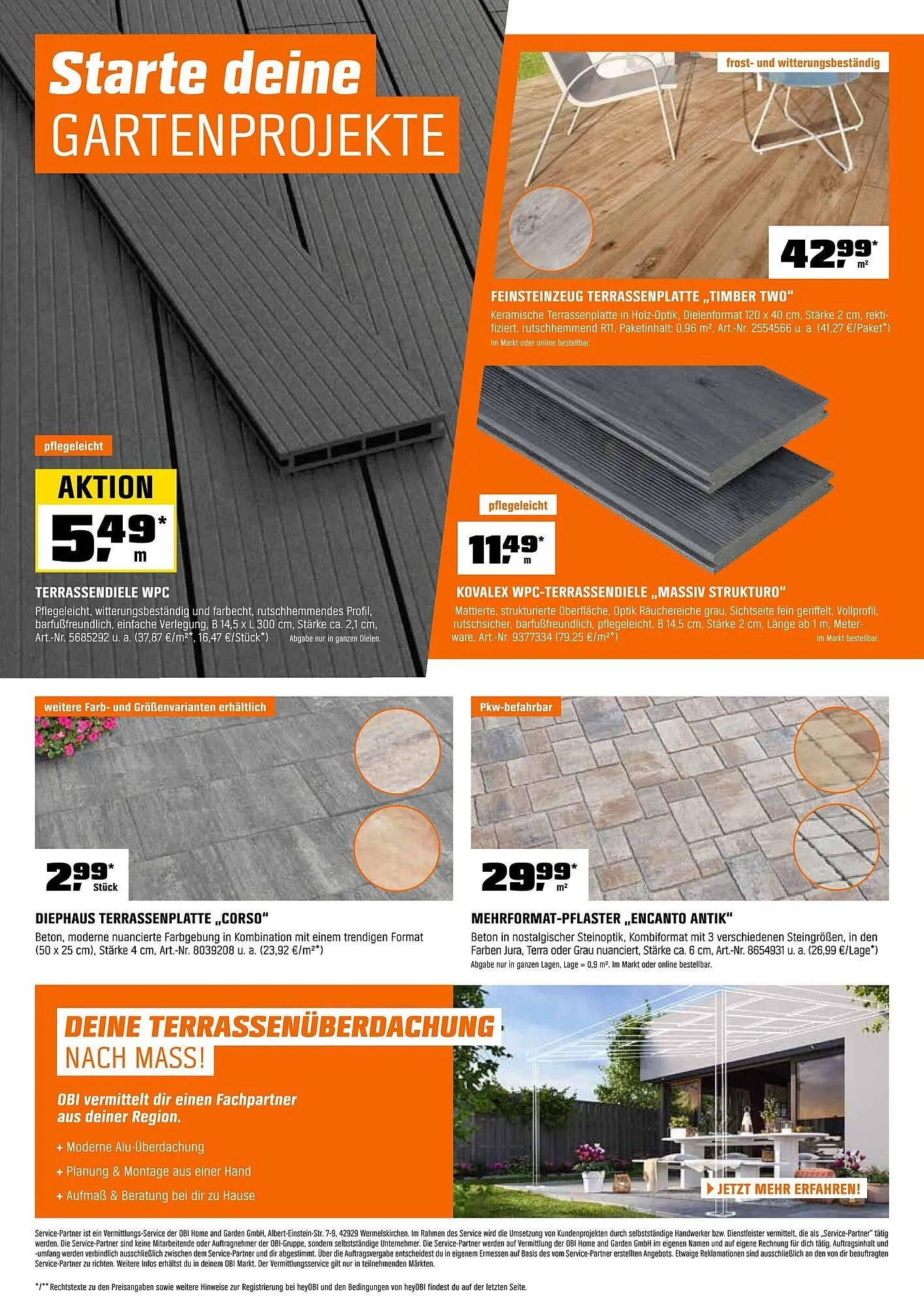 OBI Prospekt von 1. März bis 31. März 2026 - Prospekt seite 14