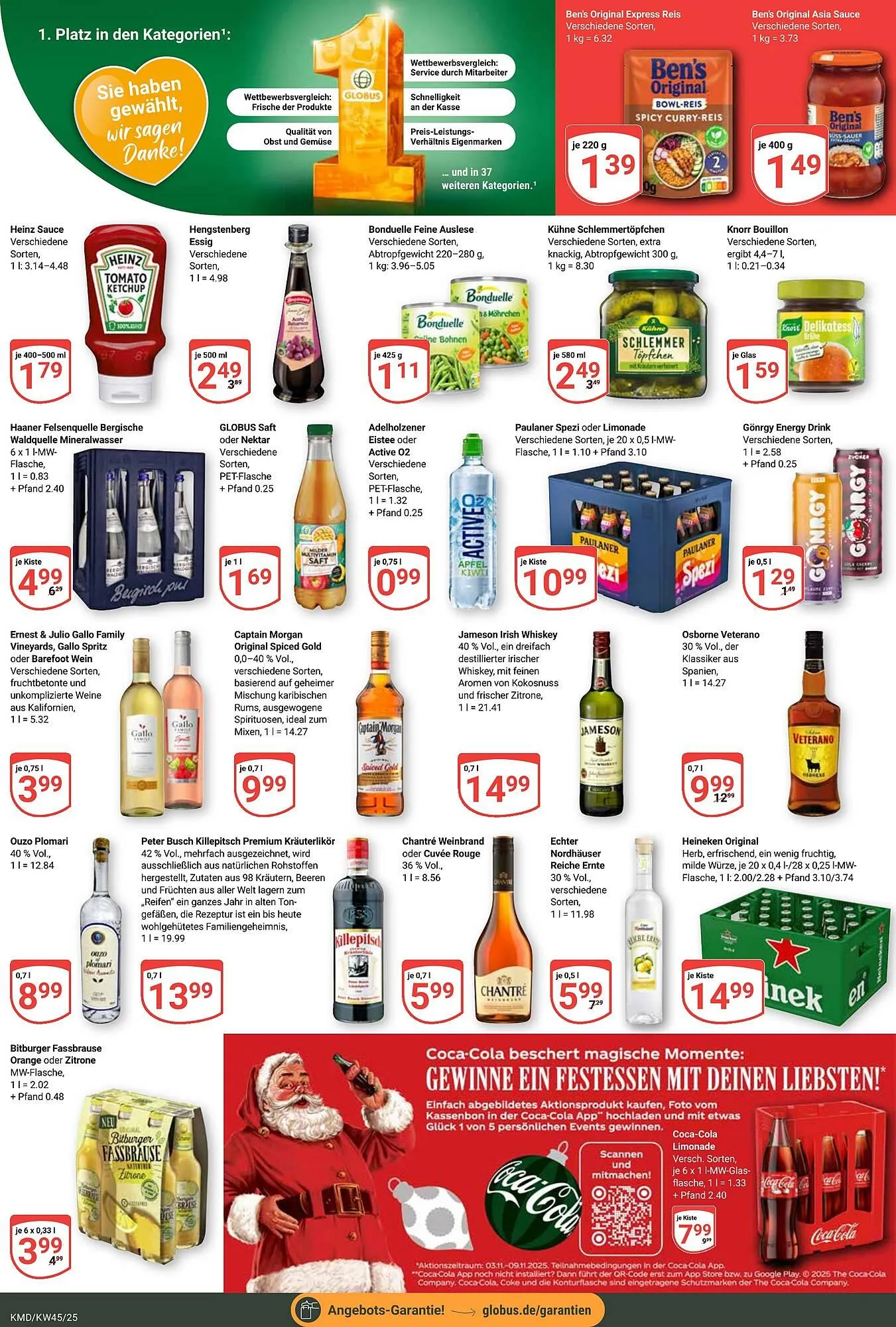 Globus Prospekt von 3. November bis 8. November 2025 - Prospekt seite 3