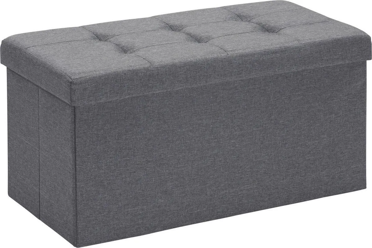 Carryhome SITZBOX Linon, Vliesstoff Anthrazit