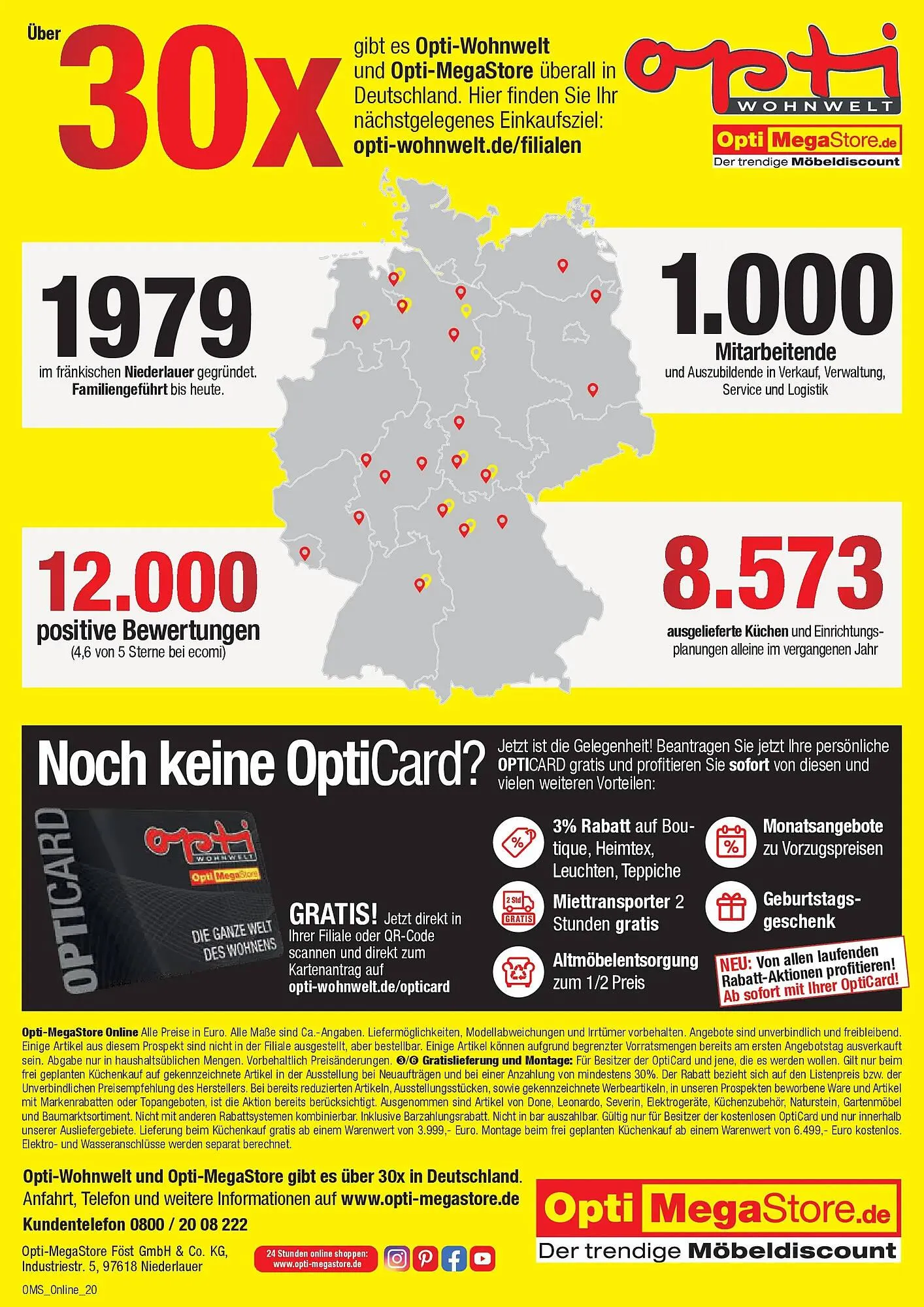 Opti Wohnwelt Prospekt von 21. März bis 1. April 2026 - Prospekt seite 20