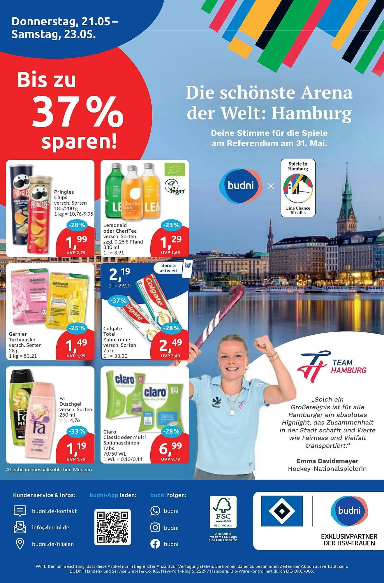 Budni Prospekt von 18. Mai bis 23. Mai 2026 - Prospekt seite 8