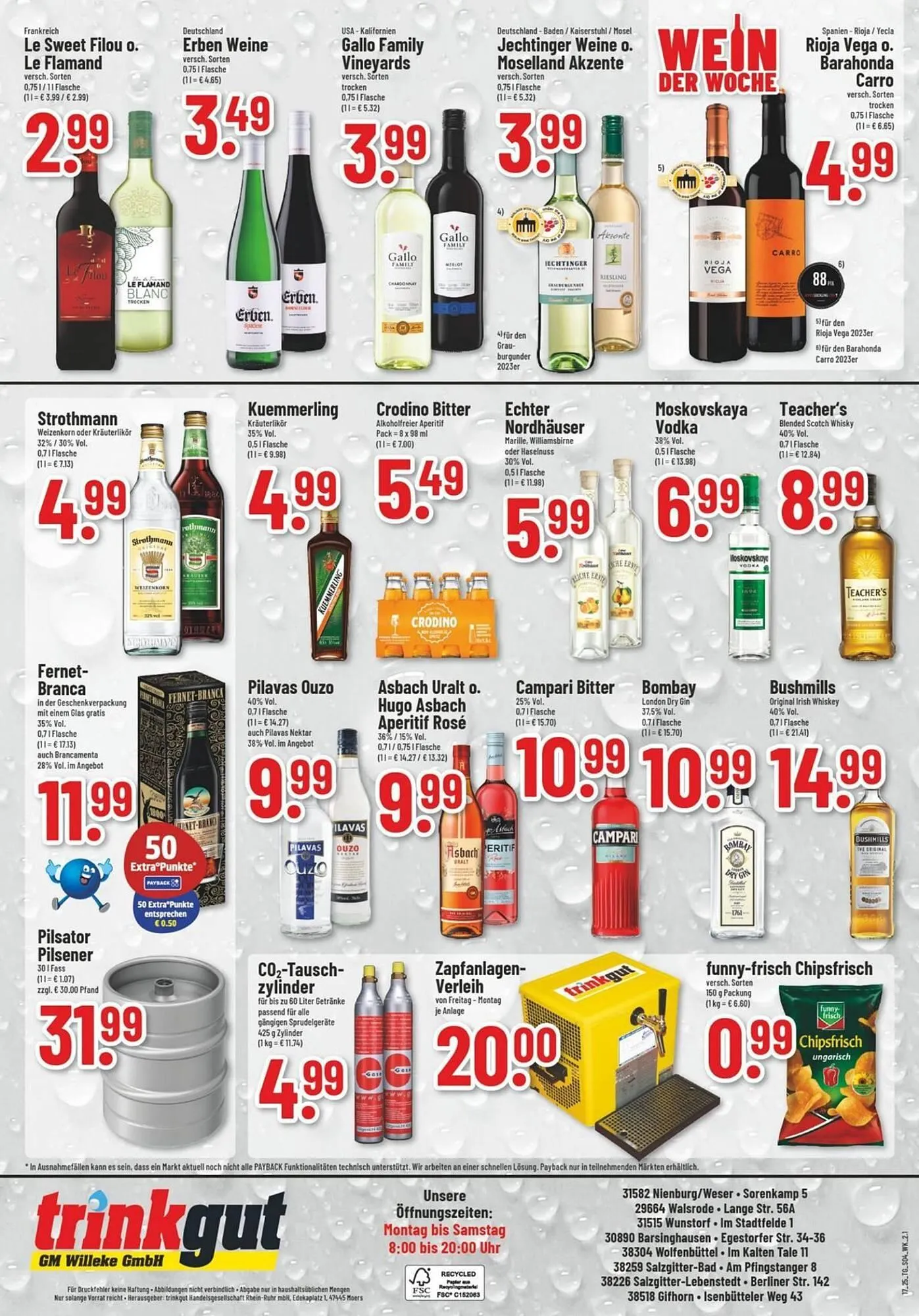 trinkgut Prospekt von 24. April bis 26. April 2025 - Prospekt seite 6