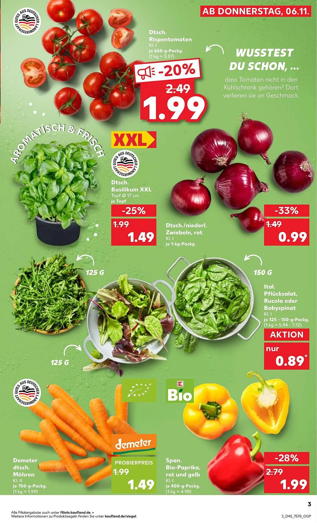 Kaufland Prospekt von 6. November bis 12. November 2025 - Prospekt seite 3