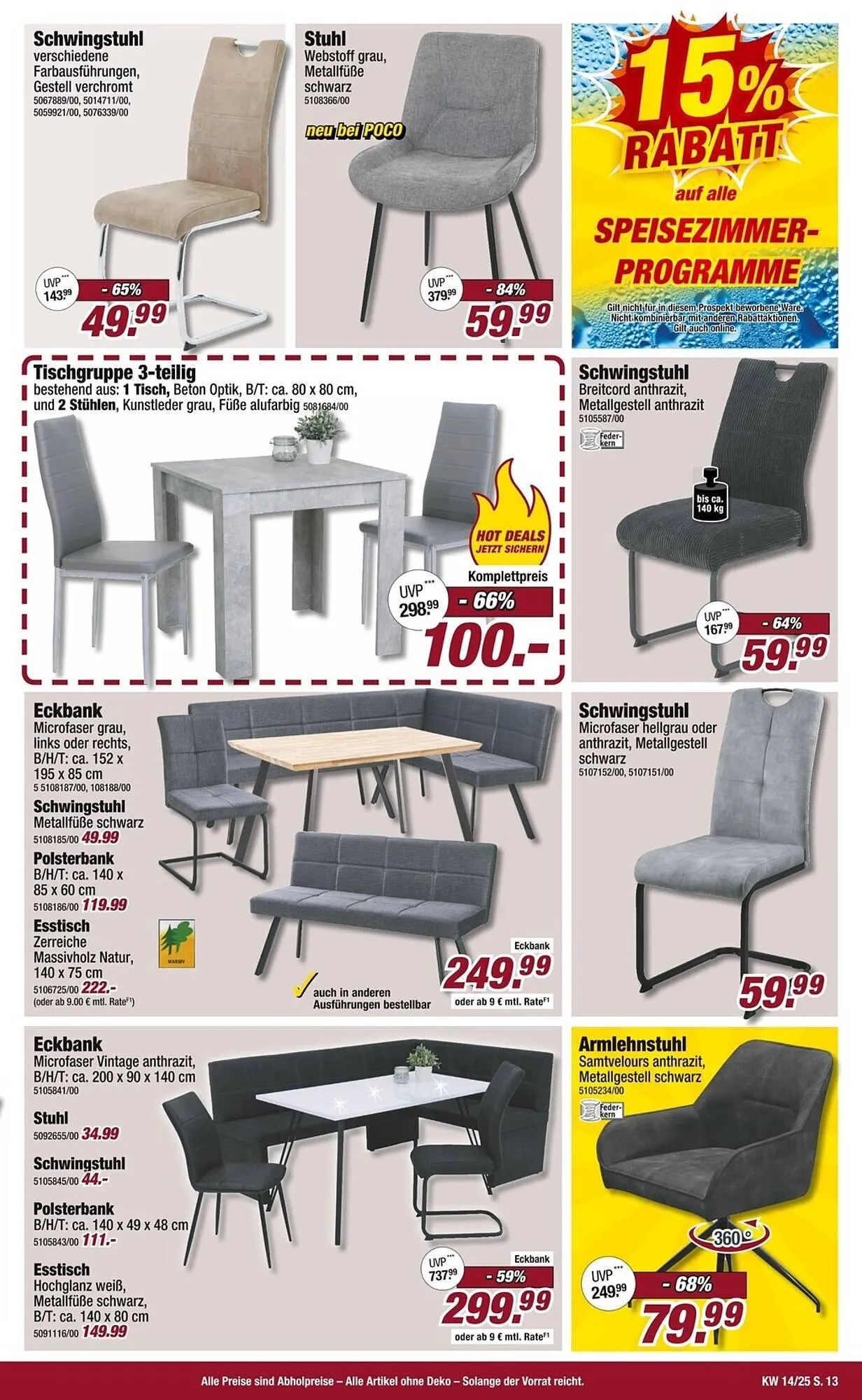 Poco Prospekt von 29. März bis 4. April 2025 - Prospekt seite 13