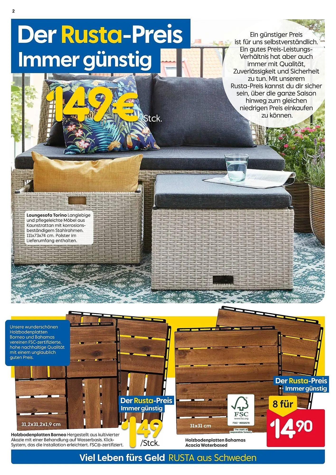 Rusta Prospekt von 29. März bis 4. April 2025 - Prospekt seite 2