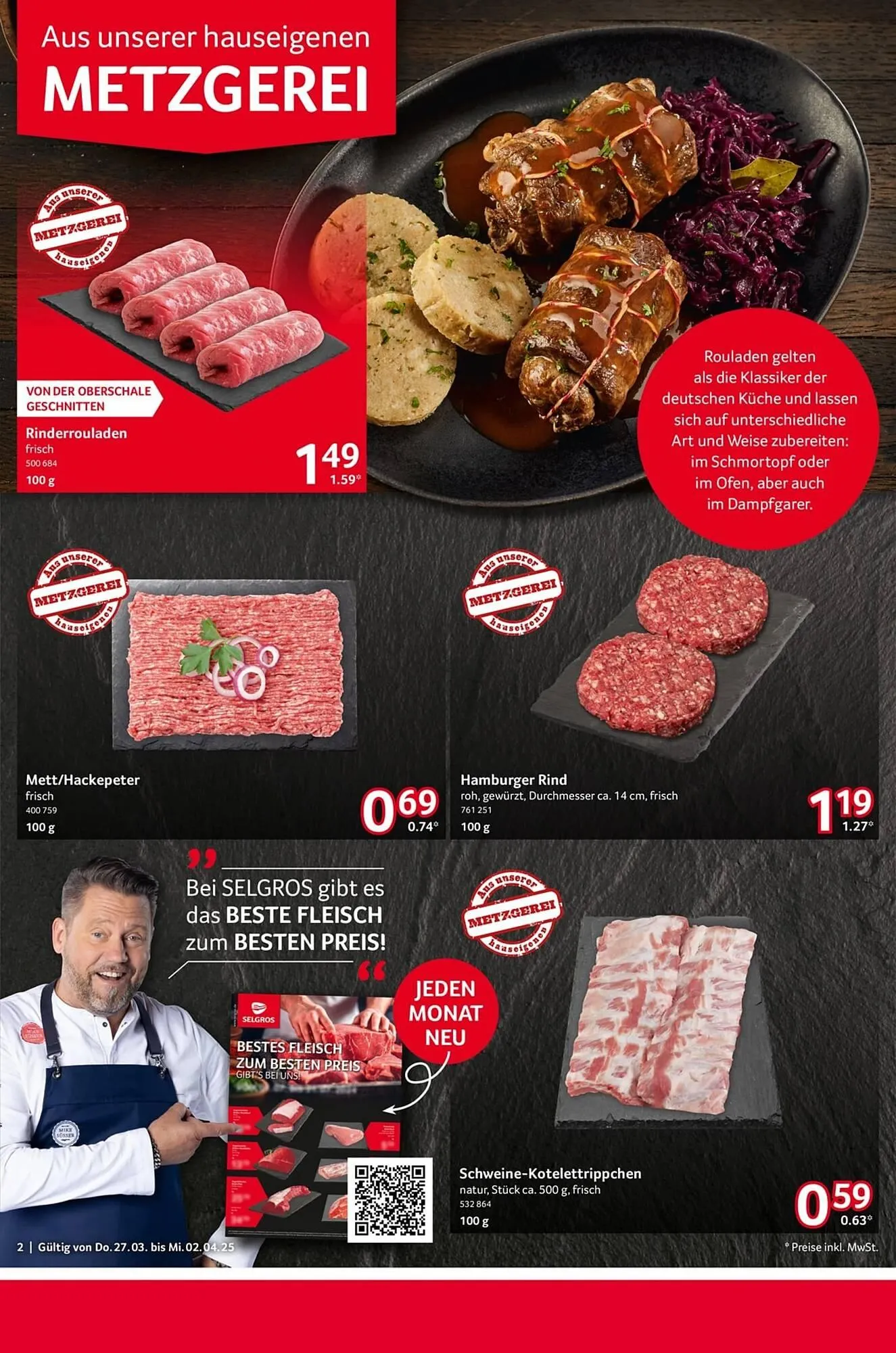 Selgros Prospekt von 27. März bis 3. April 2025 - Prospekt seite 2