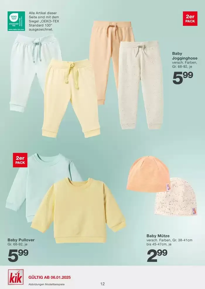 KiK Angebote von 30. Jänner bis 13. Februar 2025 - Flugblätt seite 12