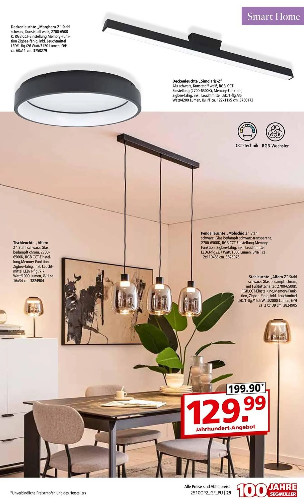 Segmüller Prospekt von 29. September bis 4. Januar 2026 - Prospekt seite 29