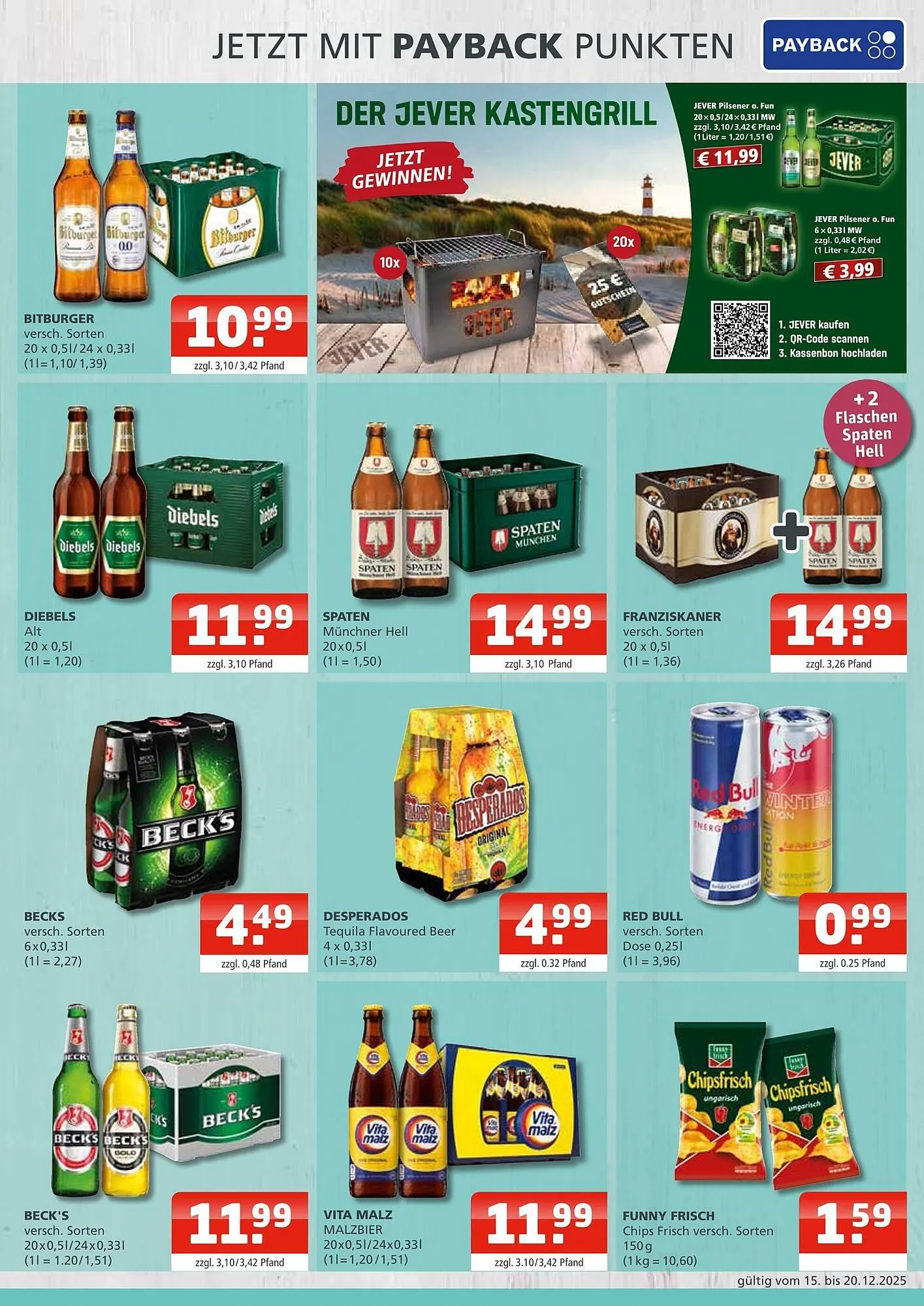 Getränke Oase Prospekt von 15. Dezember bis 20. Dezember 2025 - Prospekt seite 3