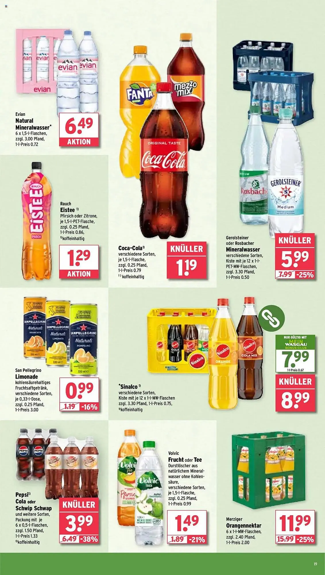 Wasgau Prospekt von 22. April bis 27. April 2025 - Prospekt seite 19