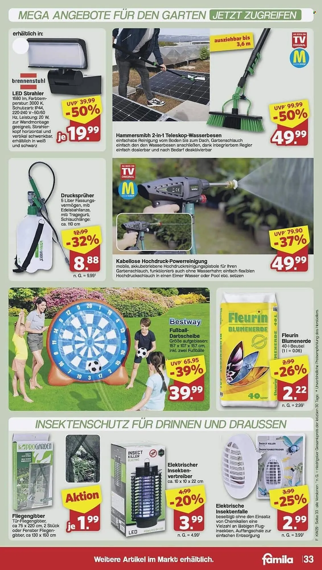 Famila Nord Ost Prospekt von 14. Juli bis 19. Juli 2025 - Prospekt seite 33