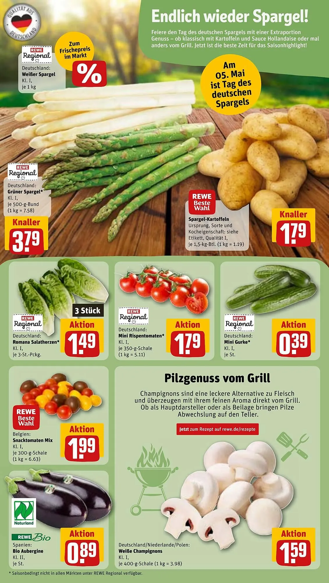 REWE Prospekt von 5. Mai bis 11. Mai 2025 - Prospekt seite 5