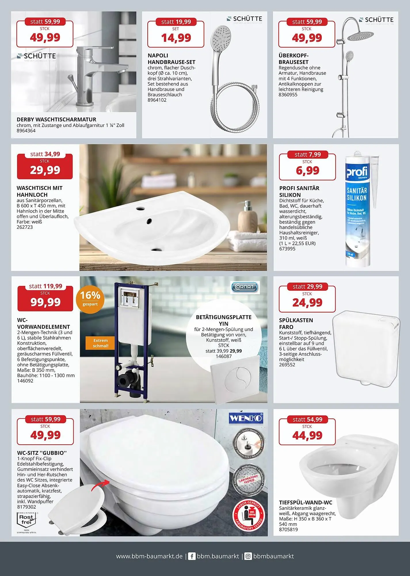 BBM Baumarkt Prospekt von 12. Januar bis 17. Januar 2026 - Prospekt seite 14