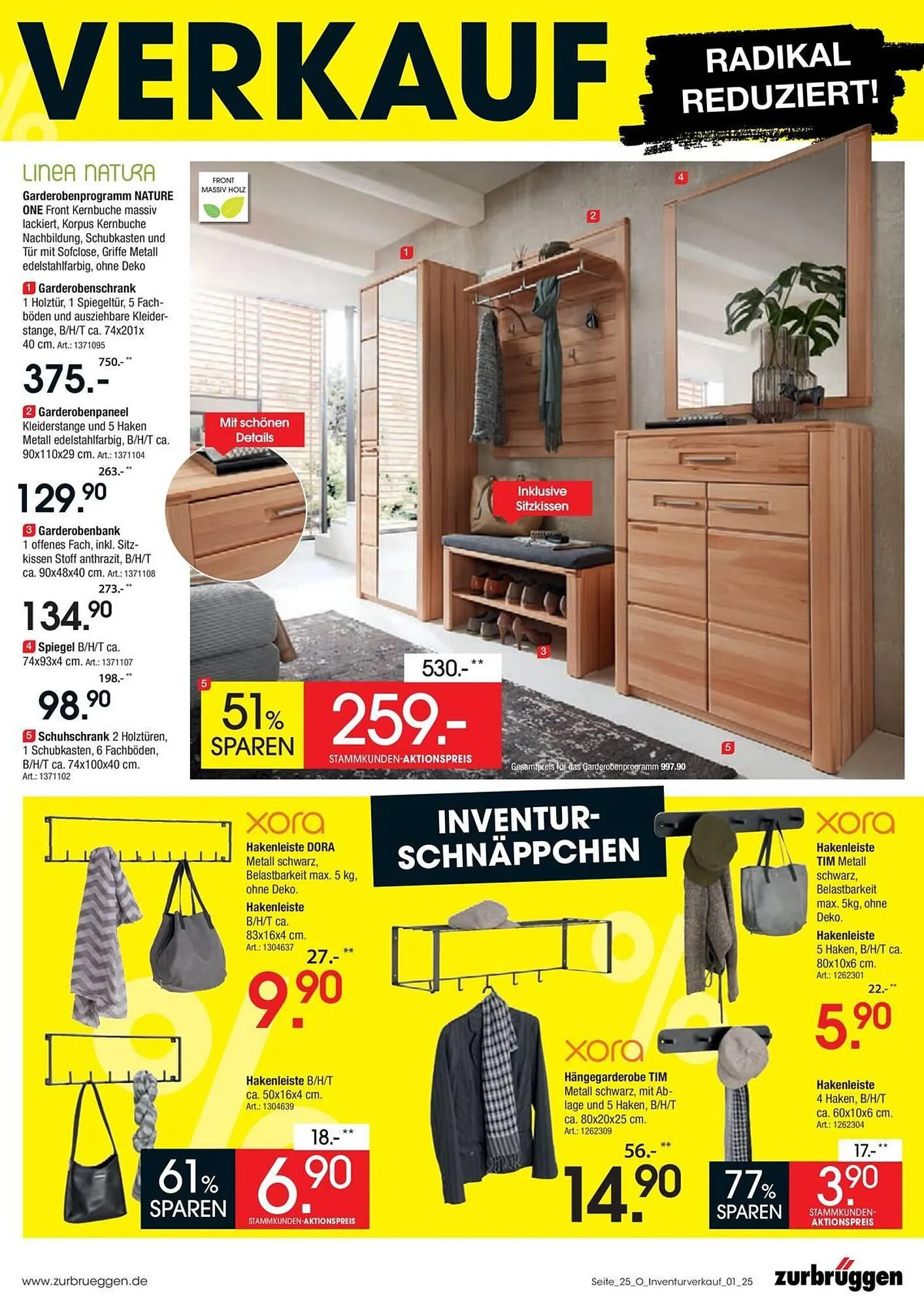 Zurbrüggen Prospekt von 31. Mai bis 6. Juni 2025 - Prospekt seite 25